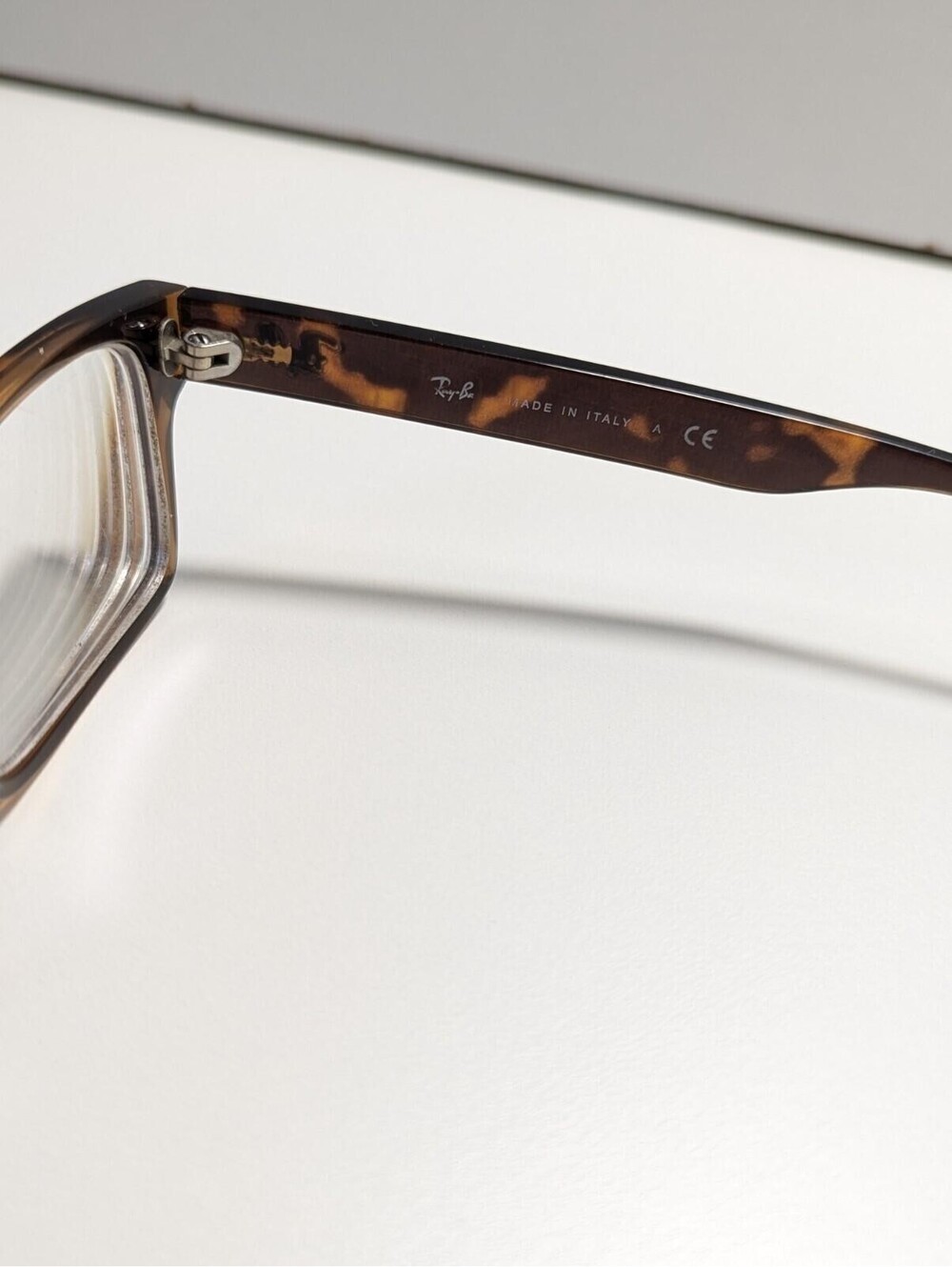 Ray Ban RB 7030 5396 Eyeglasses Brown Size: 53-17-140 Made In Italy FRAMES ONLY - Picture 7 of 9